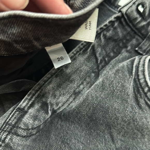 Reformation Black Denim Skinnies Size 26 - Picture 6 of 6